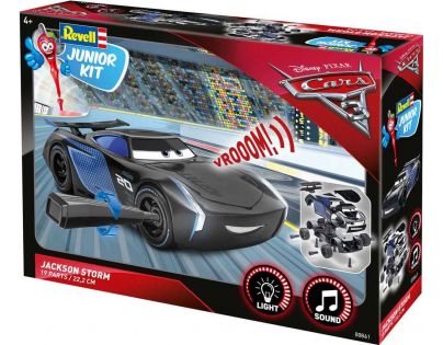 Revell Junior Kit auto  Cars 3 Jackson Hrom světelné a zvukové efekty 1:20