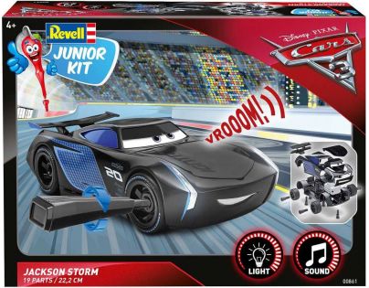 Revell Junior Kit auto  Cars 3 Jackson Hrom světelné a zvukové efekty 1:20