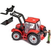 Revell Junior Kit traktor s figurkou 1 : 20 červený 2