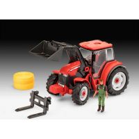 Revell Junior Kit traktor s figurkou 1 : 20 červený 5
