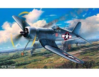 Revell ModelSet letadlo Vought F4U-1A Corsair 1 : 72