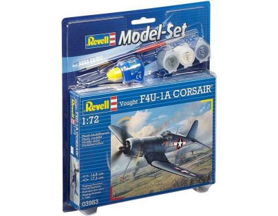 Revell ModelSet letadlo Vought F4U-1A Corsair 1 : 72