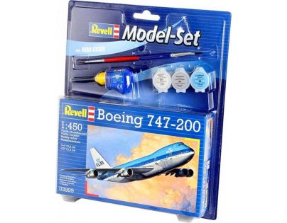 Revell ModelSet letadlo Boeing 747-200 1 : 450