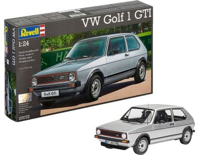 Revell Plastic ModelKit auto VW Golf 1 GTI 1 : 24