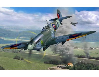 Revell Plastic ModelKit letadlo Spitfire Mk.IXC 1 : 32