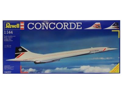 Revell Plastic ModelKit letadlo Concorde British Airways 1 : 144