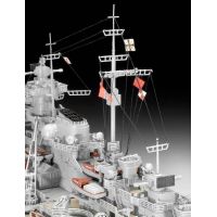 Revell Plastic ModelKit loď Battleship Bismarck 1:350 6
