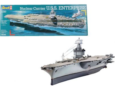 Revell Plastic ModelKit loď U.S.S. Enterprise 1 : 720