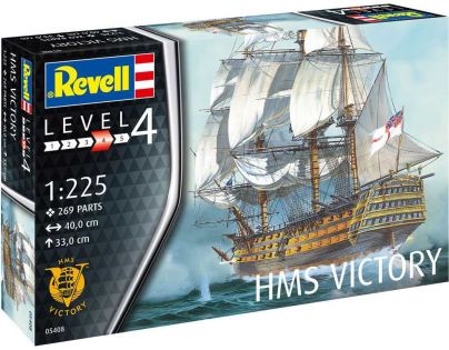 Revell Plastic ModelKit loď H.M.S. Victory 1 : 225