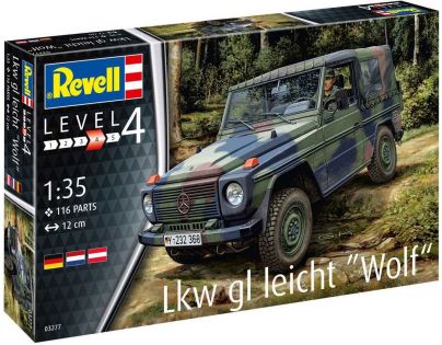 Revell Plastic ModelKit military Lkw gl leicht Wolf 1:35