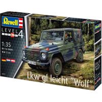 Revell Plastic ModelKit military Lkw gl leicht Wolf 1:35 6