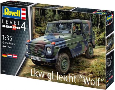 Revell Plastic ModelKit military Lkw gl leicht Wolf 1:35