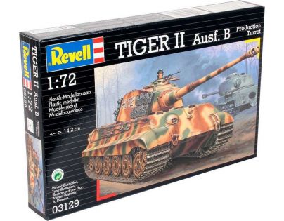 Revell Plastic ModelKit tank Tiger II Ausf. B 1 : 72