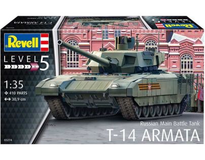 Revell Plastic ModelKit tank Russian Main Battle Tank T-14 Armata 1:35