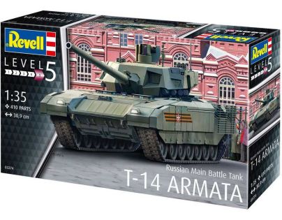 Revell Plastic ModelKit tank Russian Main Battle Tank T-14 Armata 1:35