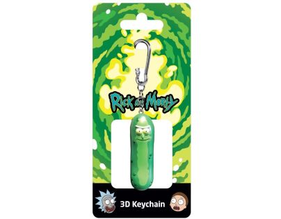 Pyramid International Rick a Morty 3D klíčenka