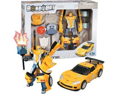 Road Bot Corvette C6R 1:18