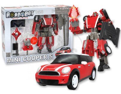 Road Bot Mini Cooper 1:28 (HM STUDIO 4552110)