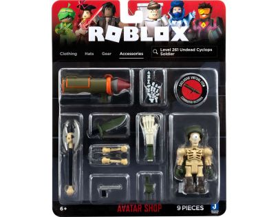 TM Toys Roblox Avatar Shop Level 261 Undead Cyclops Soldier a 2 doplňky