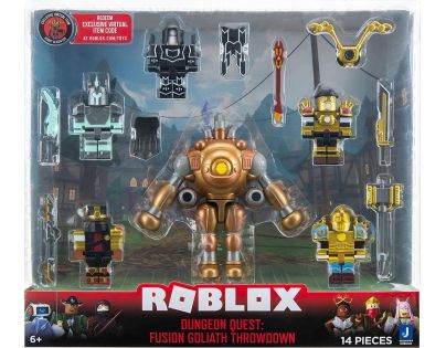 Roblox Environmental Set Dungeon Quest: Fusion Goliath Throwdown