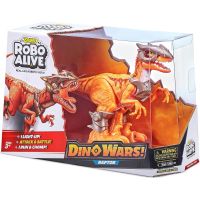 Robo Alive Dino Wars Raptor Orange 4