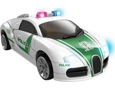 Robocarz 2 v 1 Policejní záchranářské auto 1:32 2 B policie