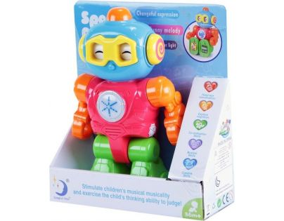 Rappa Robot barevný opakující