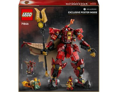LEGO® NINJAGO® 71846 Robot Ohnivého rytíře