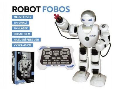Made Robot RC FOBOS Chodící bojovník s USB