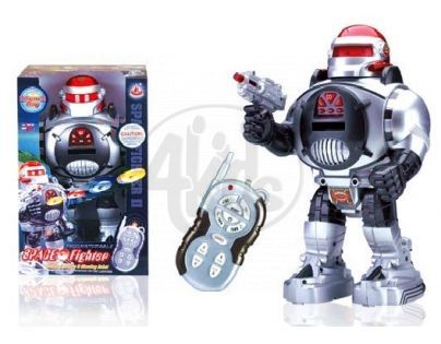 Robot střílející kroužky