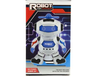 Robot tancující se zvuky a světly