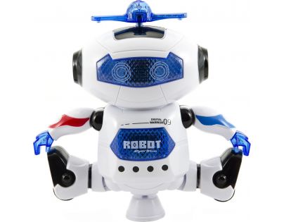 Robot tancující se zvuky a světly