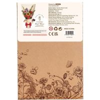 RoboTime 3D dřevěná skládačka Červená růže 5