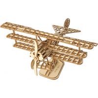 RoboTime Dřevěné 3D puzzle Historické letadlo