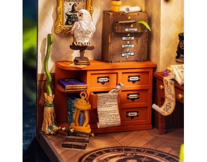 RoboTime Miniatura domečku Čarodějova pracovna