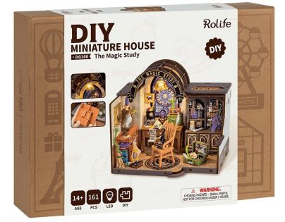 RoboTime Miniatura domečku Čarodějova pracovna