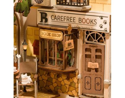 RoboTime miniatura domečku Slunečné městečko RoboTime miniatura domečku Slunečné městečko