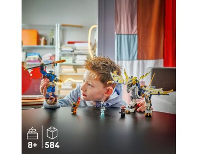 LEGO® NINJAGO® 71843 Rogue a robotický dračí jezdec