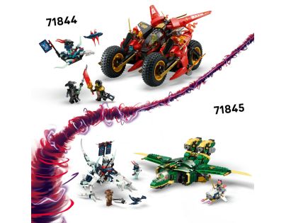 LEGO® NINJAGO® 71843 Rogue a robotický dračí jezdec