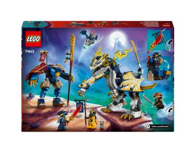 LEGO® NINJAGO® 71843 Rogue a robotický dračí jezdec