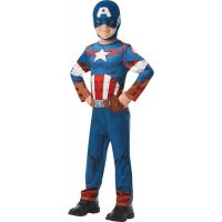Rubie's Kostým Captain America classic 110 - 116 cm