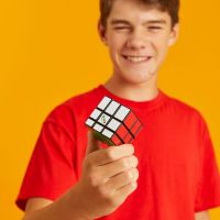 Spin Master Rubikova kostka Barevné bloky skládačka 6