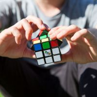 Spin Master Rubikova kocka sada 3 x 3,  2 x 2 a 3 x 3 přívěsek 3