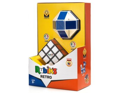 Spin Master Rubikova kostka sada Retro 3 x 3 a Twist