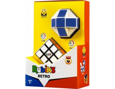 TM Toys Rubikova kostka sada retro snake a 3x3x3