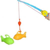 Toy Rybářský prut plastový dětský s rybkami  2