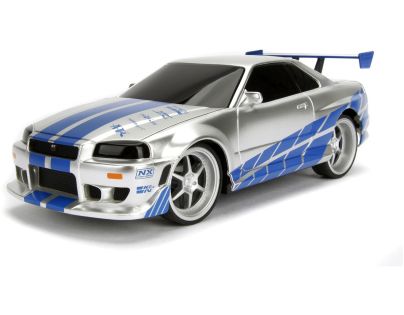 Rychle a zběsile RC auto Nissan Skyline 1:24