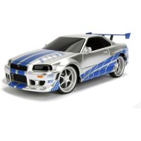 Rychle a zběsile RC auto Nissan Skyline 1:24 2