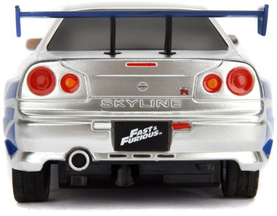 Rychle a zběsile RC auto Nissan Skyline 1:24