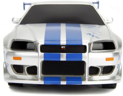 Rychle a zběsile RC auto Nissan Skyline 1:24